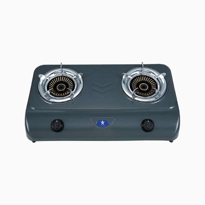 Double Burner Auto Gas Stove 206 HTRB HATIM Group