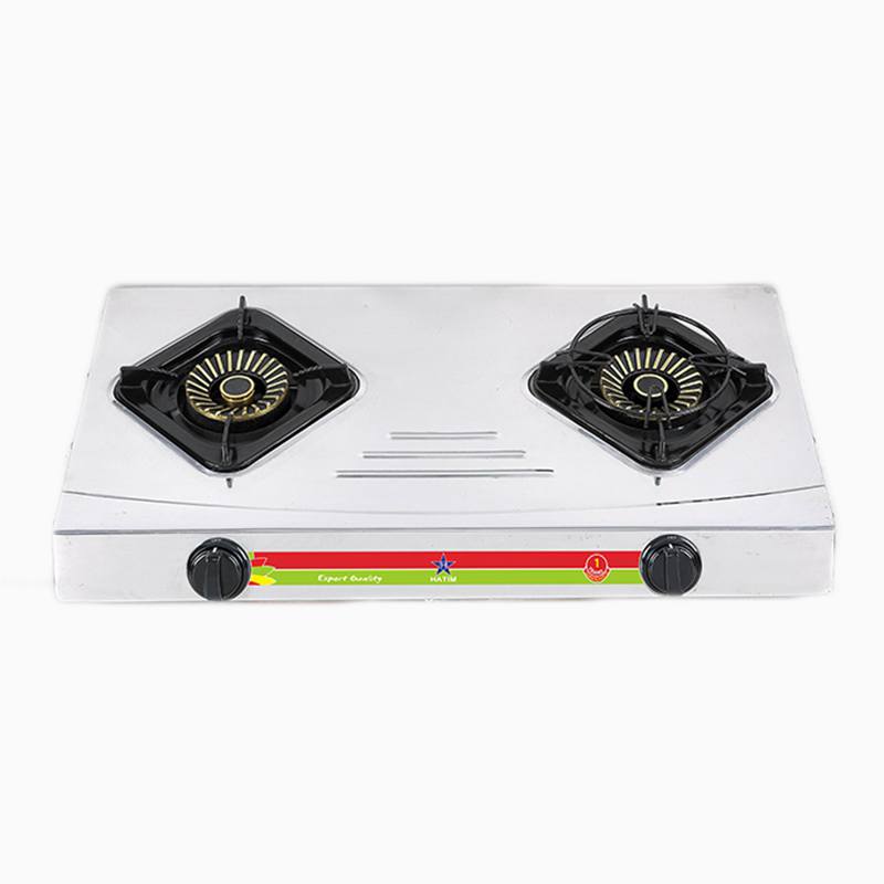 Double Burner Auto Gas Stove 208 HSRB HATIM Group