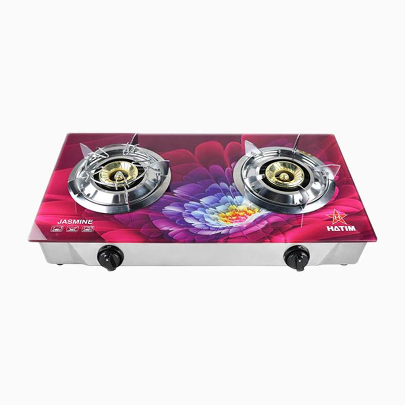 Double Burner Auto Gas Stove (Jasmine ) HATIM Group