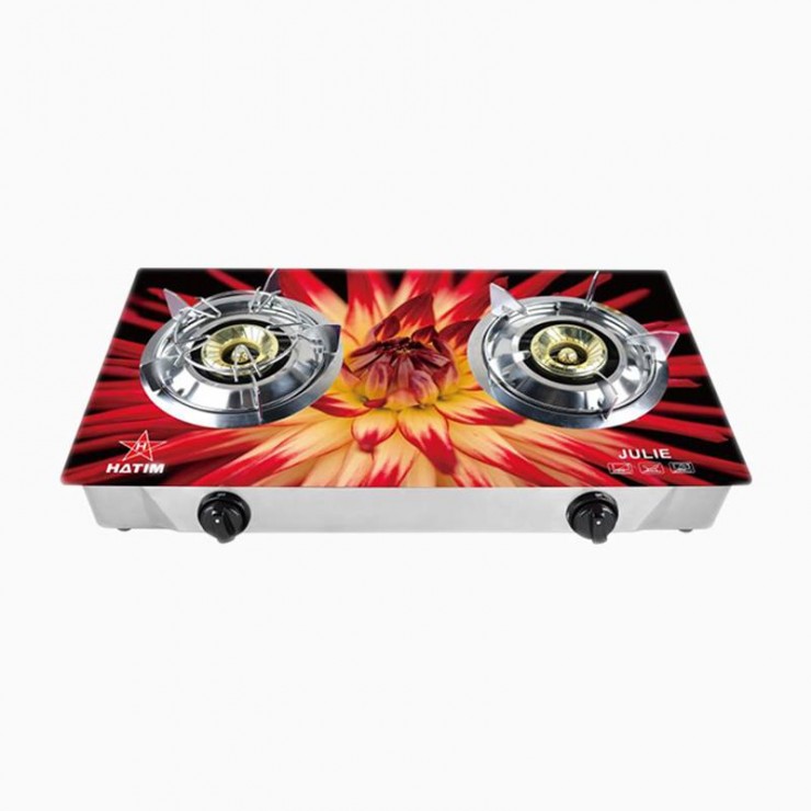 Double Burner Auto Gas Stove (Julie) HATIM Group