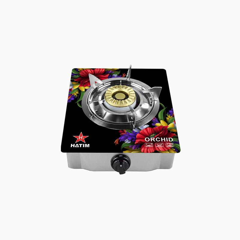 Single Burner Auto Gas Stove (Orchid) HATIM Group