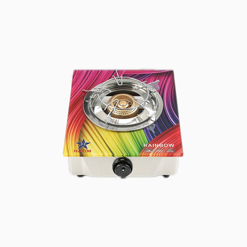Single Burner Auto Gas Stove ( Rainbow) HATIM Group